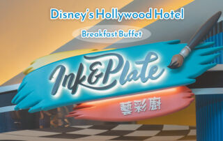 ink and plate disney hollywood hotel